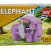 Elephant Mini Brick Building Kit