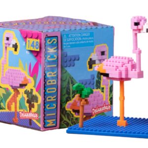 Animal Microbricks Set - Flamingo